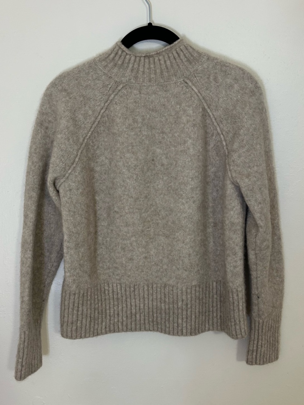 Banana Republic Tan Mock Neck Wool Blend Sweater - Picture 4 of 4